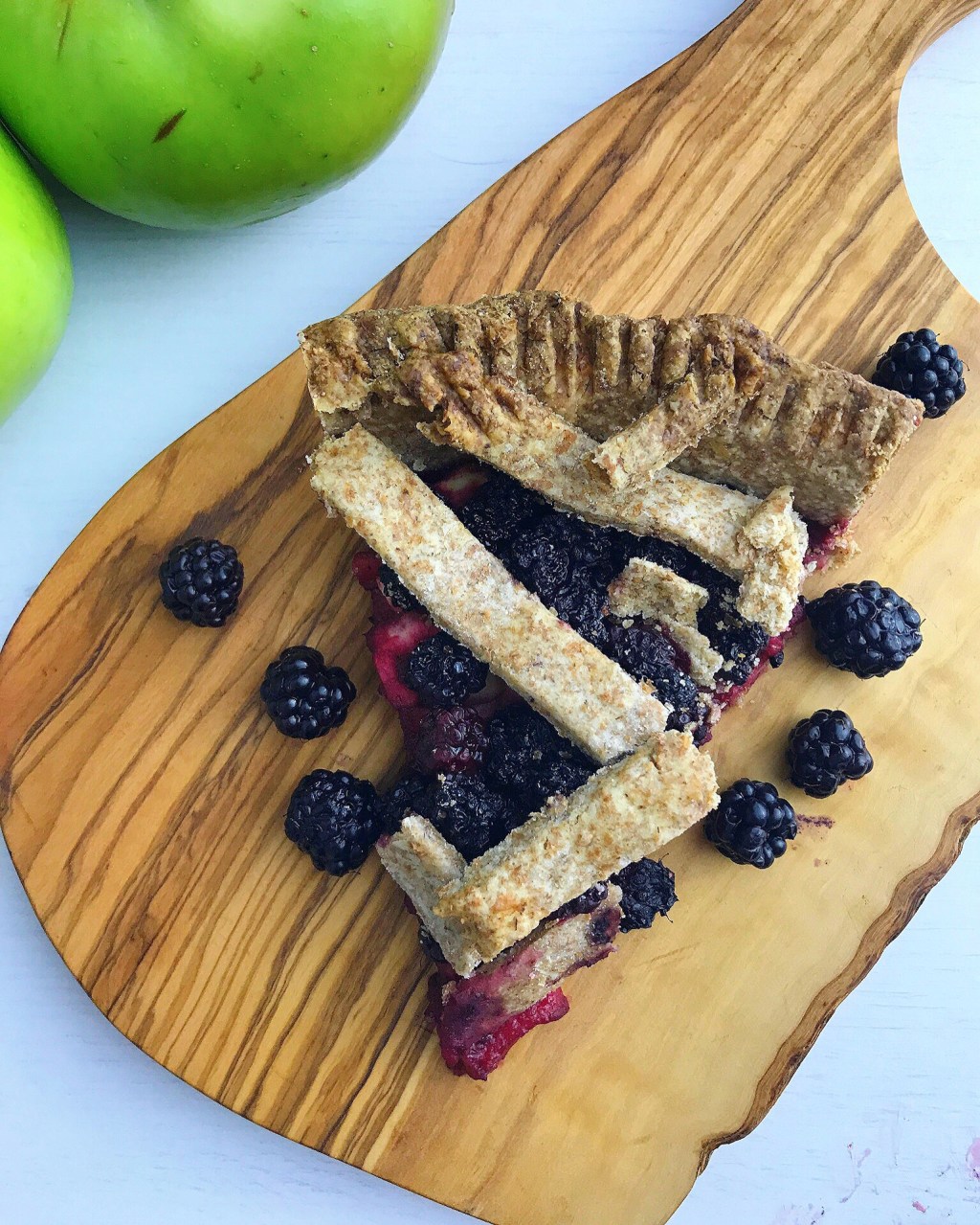 Easy Vegan Blackberry And Apple Pie