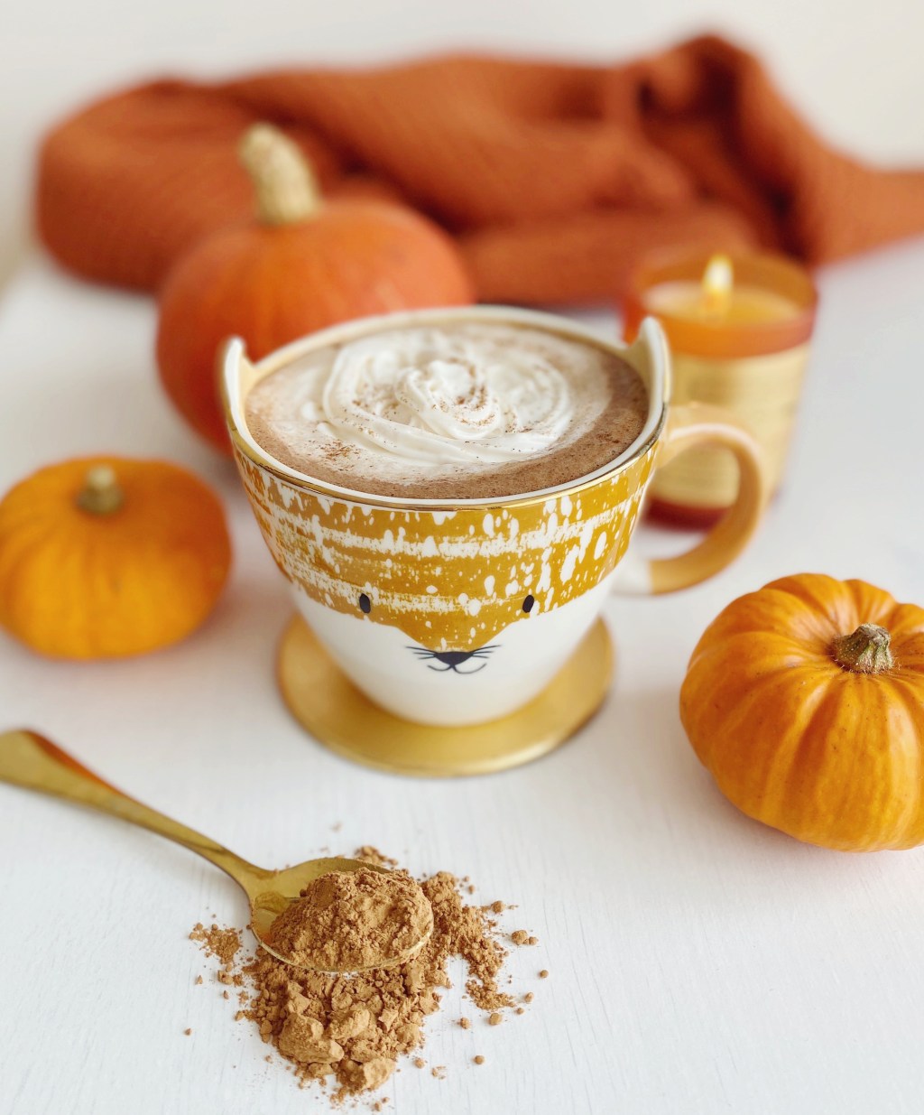 Vegan & Caffeine-Free Peppermint Hot Chocolate