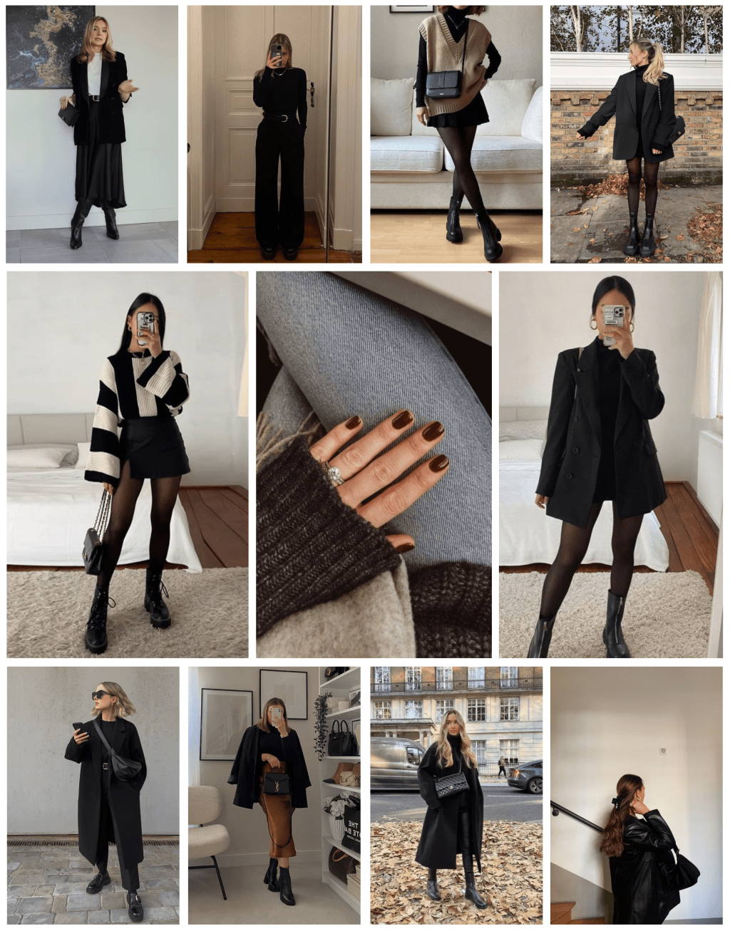 Mood Board: Dark Autumn Style