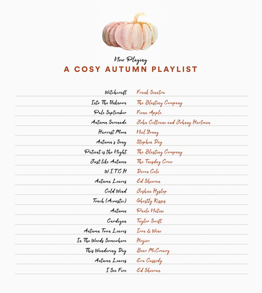 Now Playing: A Cosy Autumn Playlist